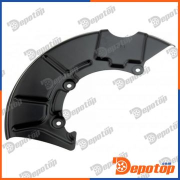 Déflecteur, disque de frein avant gauche pour VW | HTO-VW-051, 1J0615311B